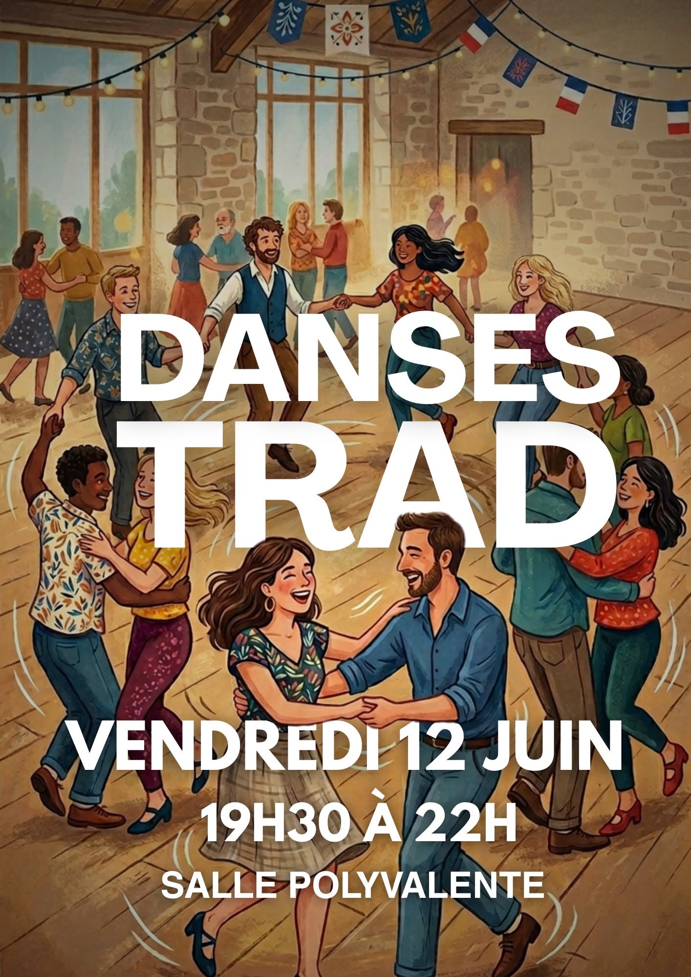 Vendredi 12 juin : danses trad