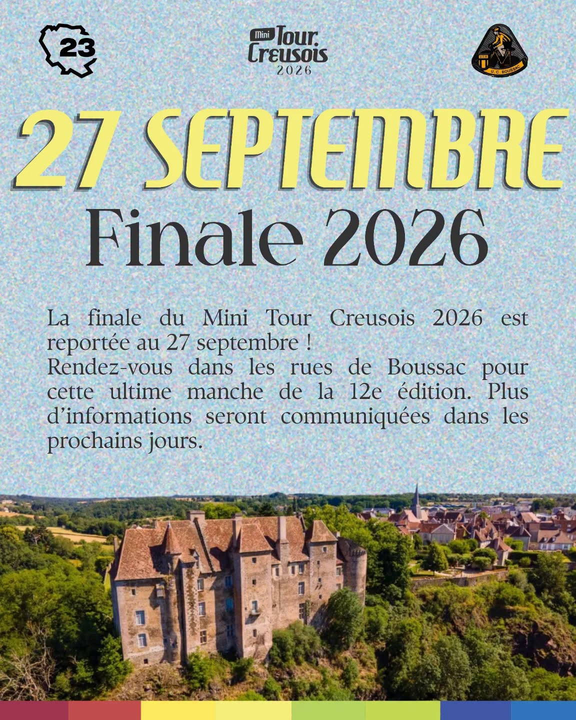 27 septembre • Finale du Mini Tour Creusois