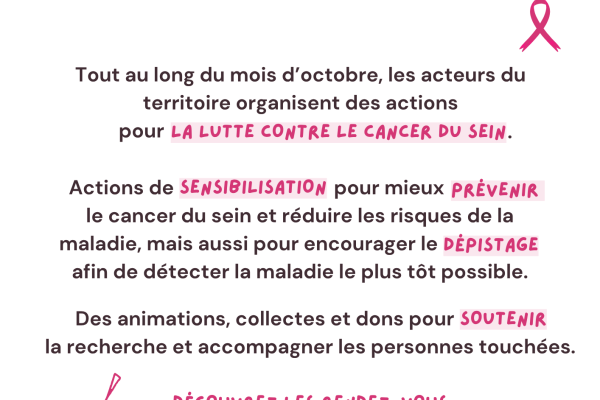 Octobre Rose info