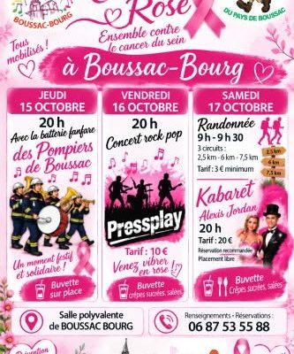 octobre rose boussqc bourg